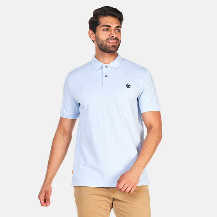 Timberland Men's Millers River Polo Shirt Blue image number 0