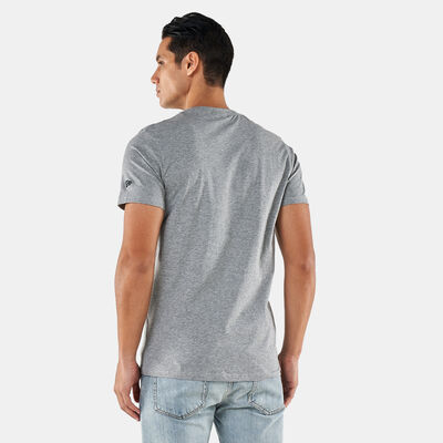 New Era Men's MLB Seasonal LA Dodgers Infill T-Shirt Grey