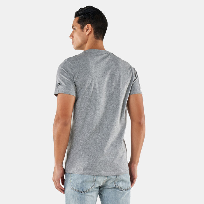 New Era Men's MLB Seasonal LA Dodgers Infill T-Shirt Grey image number 1