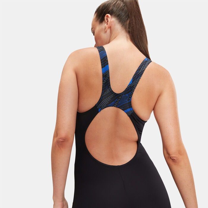 Speedo Women's HyperBoom Splice Legsuit Black Speedo Women's HyperBoom Splice Legsuit Black image number 3