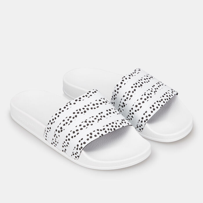 adidas Originals Women's Adilette Slides Black adidas Originals Women's Adilette Slides Black image number 0