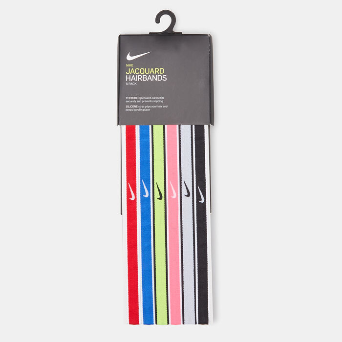 Nike Women's Tipped Swoosh Sport Headbands (6 Pack) Multi Nike Women's Tipped Swoosh Sport Headbands (6 Pack) Multi image number 0