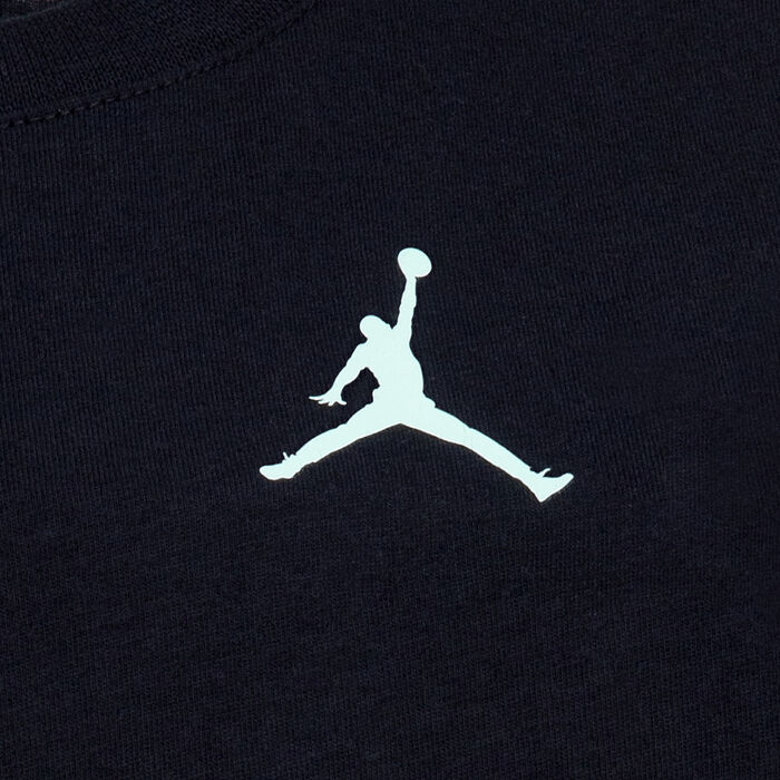 Nike Kids' Warped Galaxy Graphic T-Shirt Black image number 3