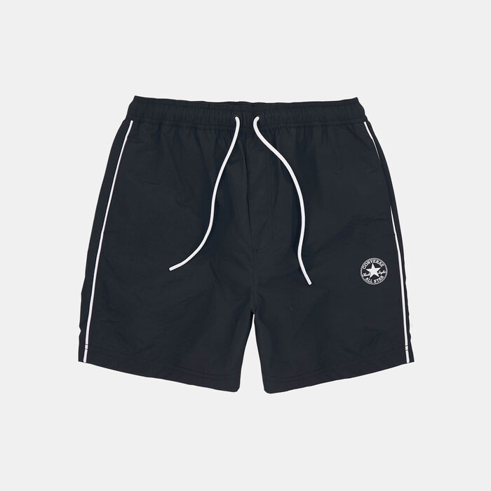 Converse Men's Retro Windbreaker Shorts Black image number 0