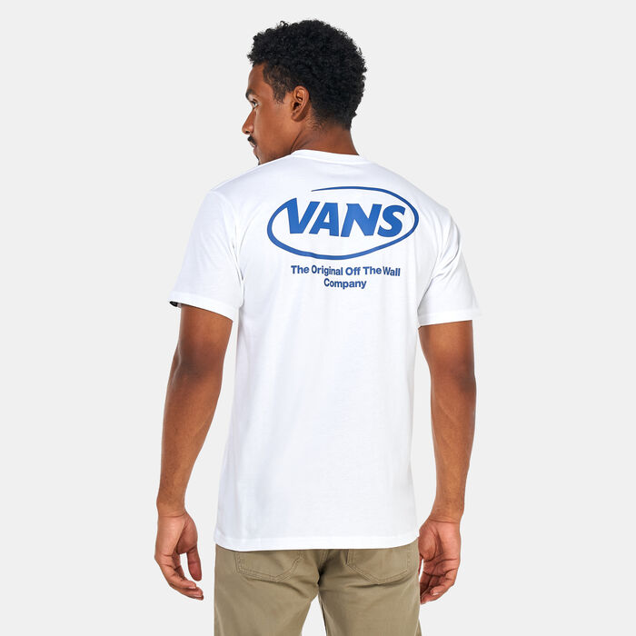 Vans Men's Hi Def Commercial T-Shirt White Vans Men's Hi Def Commercial T-Shirt White image number 1