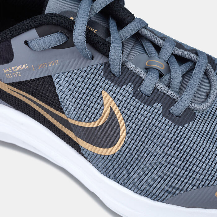 Nike Kids' Downshifter 12 Road Running Shoe (Older Kids) Grey image number 4