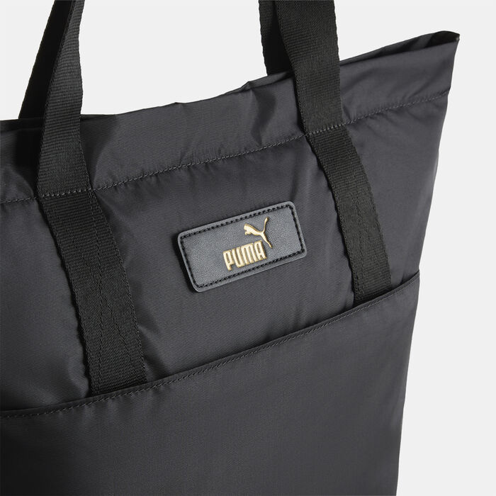 PUMA Women's Core Pop Shopper Bag Black PUMA Women's Core Pop Shopper Bag Black image number 2