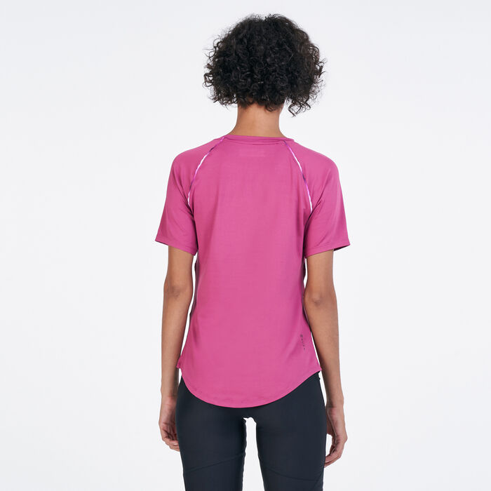 Under Armour Women's RUSH™ T-Shirt Pink Under Armour Women's RUSH™ T-Shirt Pink image number 1