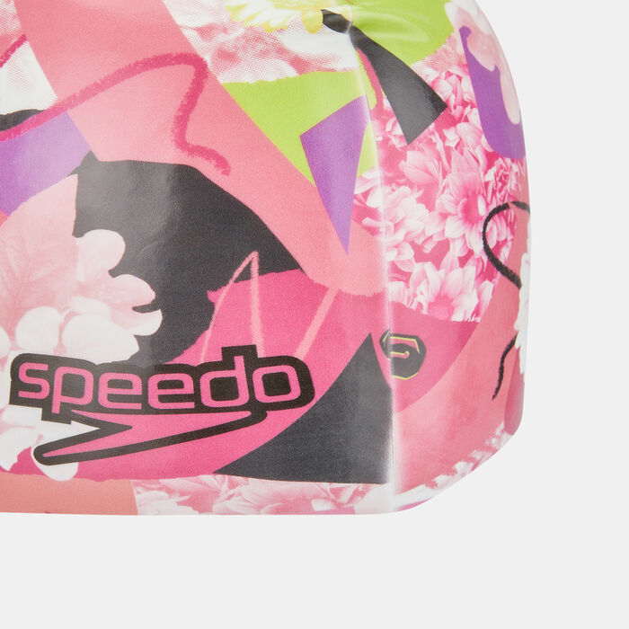 Speedo Kids' Digitally Printed Swimming Cap Multi image number 2
