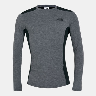 The North Face Men's Easy Long Sleeves T-Shirt Grey The North Face Men's Easy Long Sleeves T-Shirt Grey