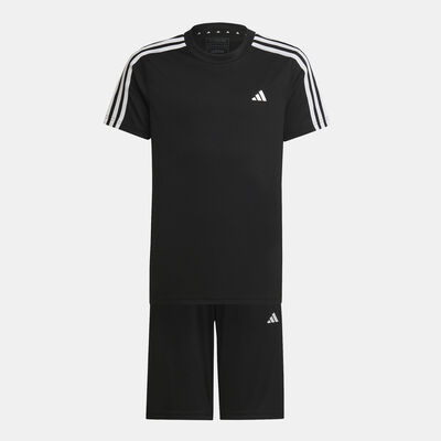 adidas Kids' Train Essentials Training Set Black
