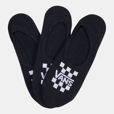 Vans Men's Classic Canoodle No-Show Socks (3 Pack) Black Vans Men's Classic Canoodle No-Show Socks (3 Pack) Black