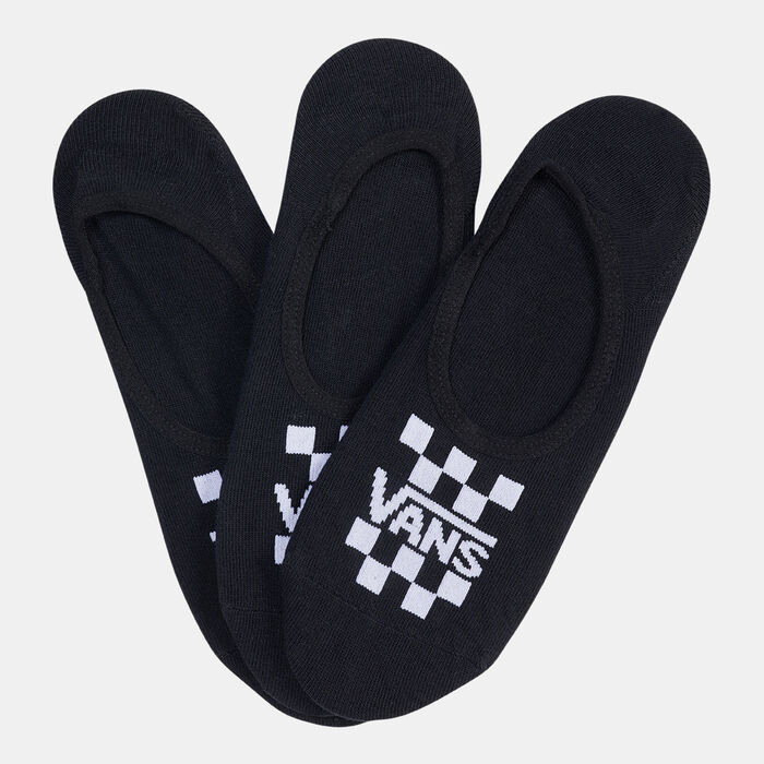 Vans Men's Classic Canoodle No-Show Socks (3 Pack) Black Vans Men's Classic Canoodle No-Show Socks (3 Pack) Black image number 0