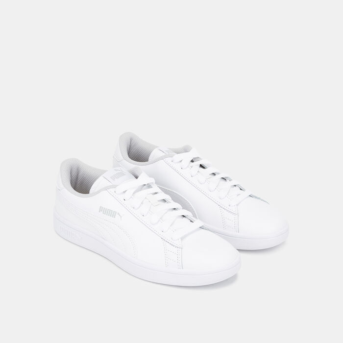 PUMA Kids' Smash V2 L Shoe White PUMA Kids' Smash V2 L Shoe White image number 1