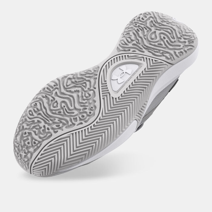 Under Armour Lockdown 7 Low Basketball Shoes Grey Under Armour Lockdown 7 Low Basketball Shoes Grey image number 3