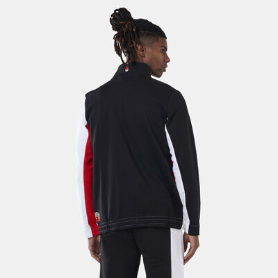 PUMA Men's AS French Terry Track Top Black