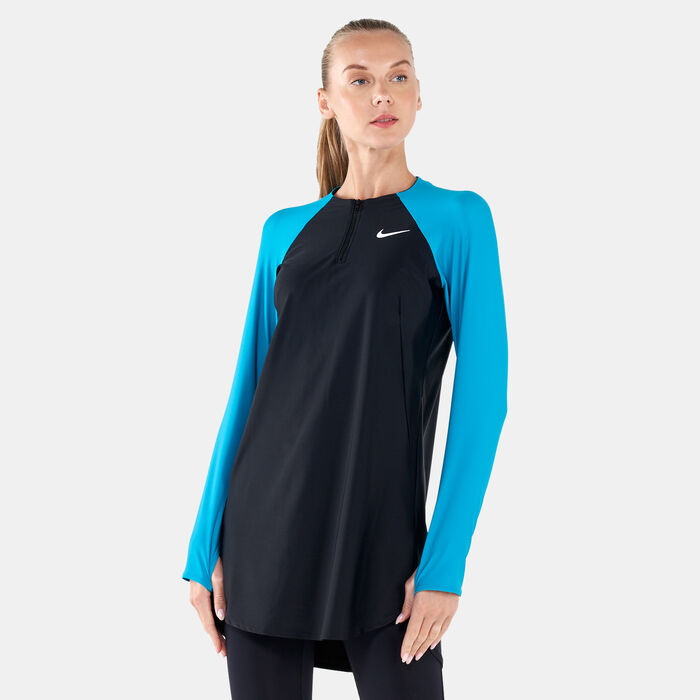 Nike Swim Women's Victory Swimming T-Shirt yellow image number 0