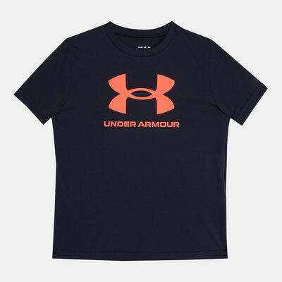 Under Armour Kids' Sportstyle Logo Training T-Shirt Black