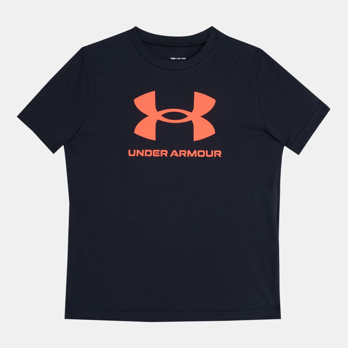 Under Armour Kids' Sportstyle Logo Training T-Shirt Black image number 0