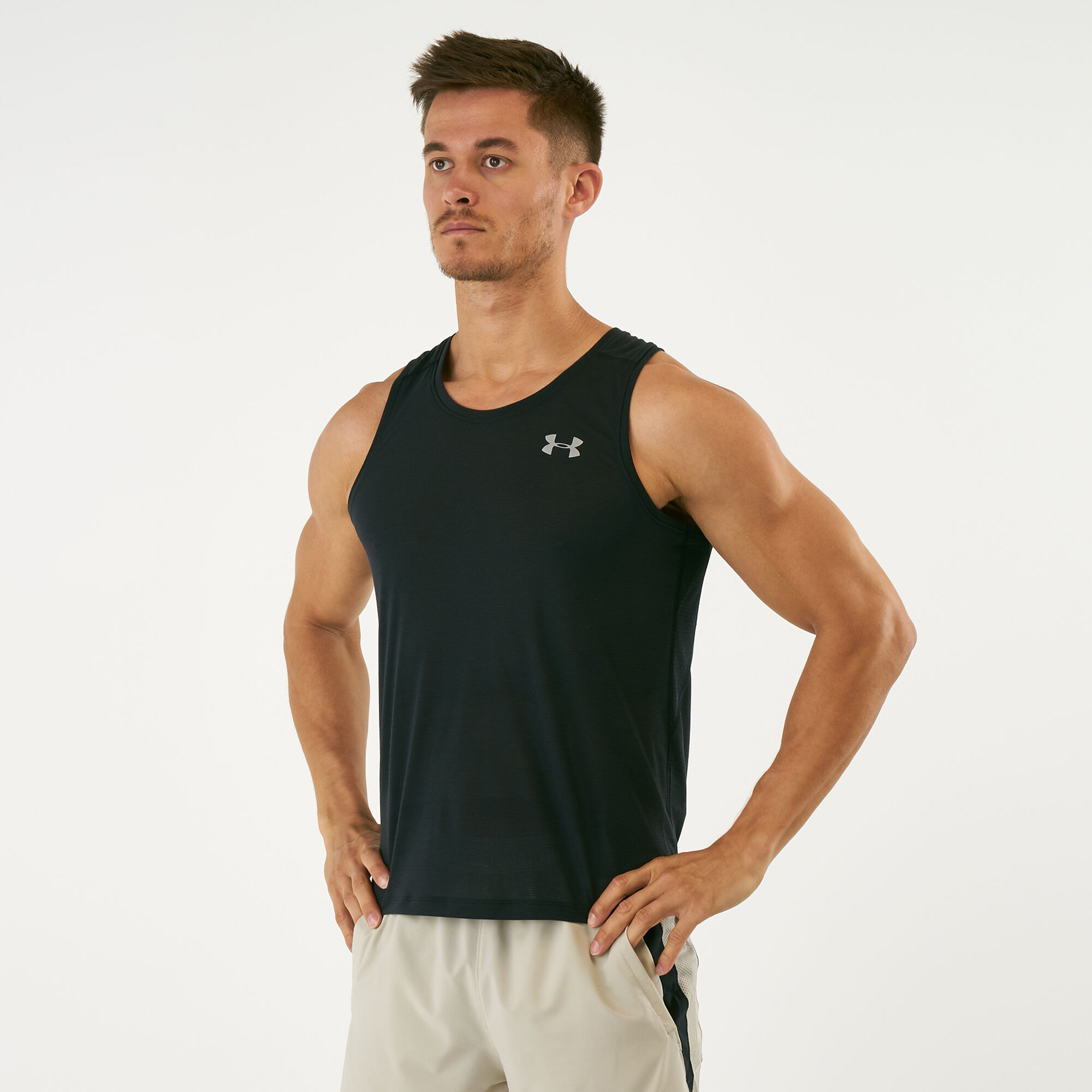 Under armour streaker 2.0 singlet hot sale