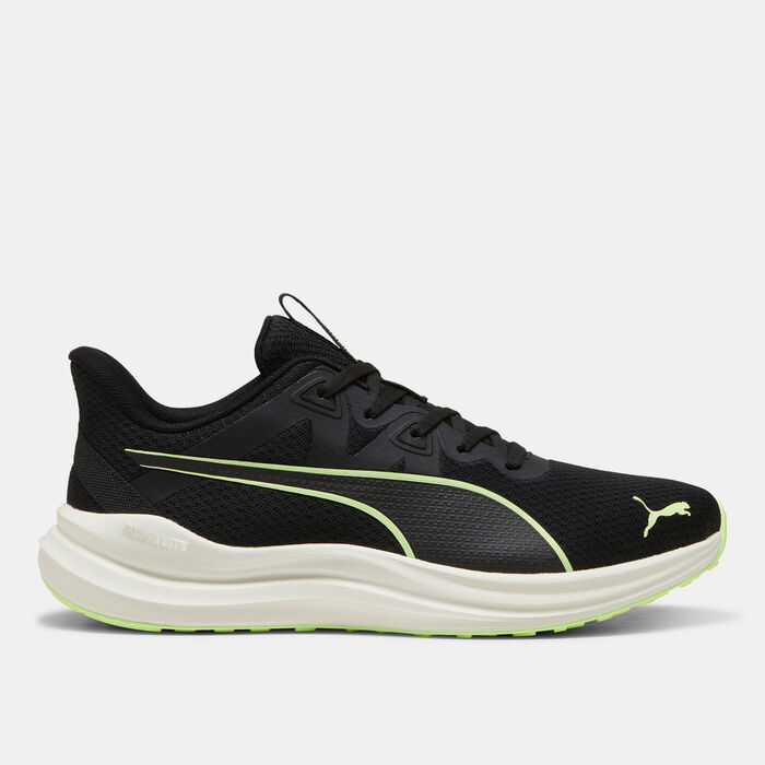 PUMA Men's Reflect Lite Running Shoes Black PUMA Men's Reflect Lite Running Shoes Black image number 0