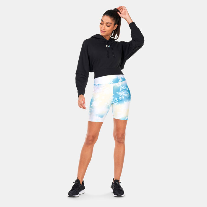 PUMA Women's Crystal Galaxy Hoodie Black PUMA Women's Crystal Galaxy Hoodie Black image number 2