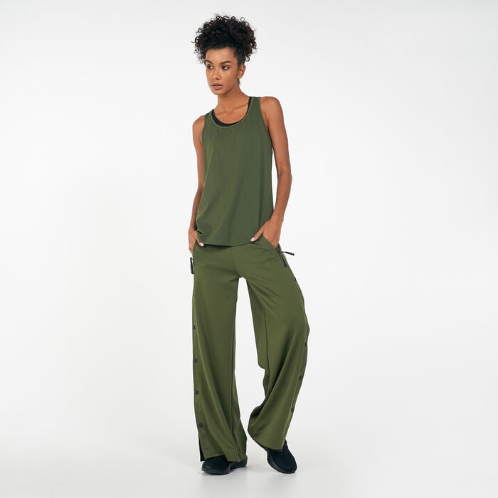 adidas Women's Karlie Kloss Run Tank Top Green adidas Women's Karlie Kloss Run Tank Top Green image number 2
