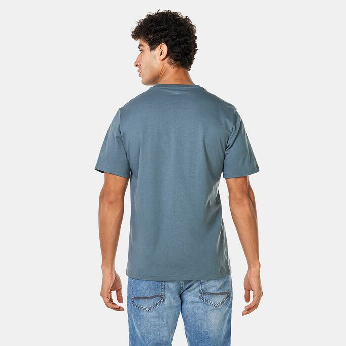 Converse Men's All Star Remix T-Shirt Blue Converse Men's All Star Remix T-Shirt Blue image number 1
