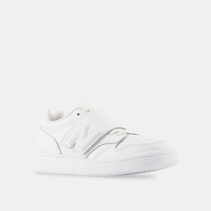 New Balance Kids' BB480 Velcro Shoes White image number 4