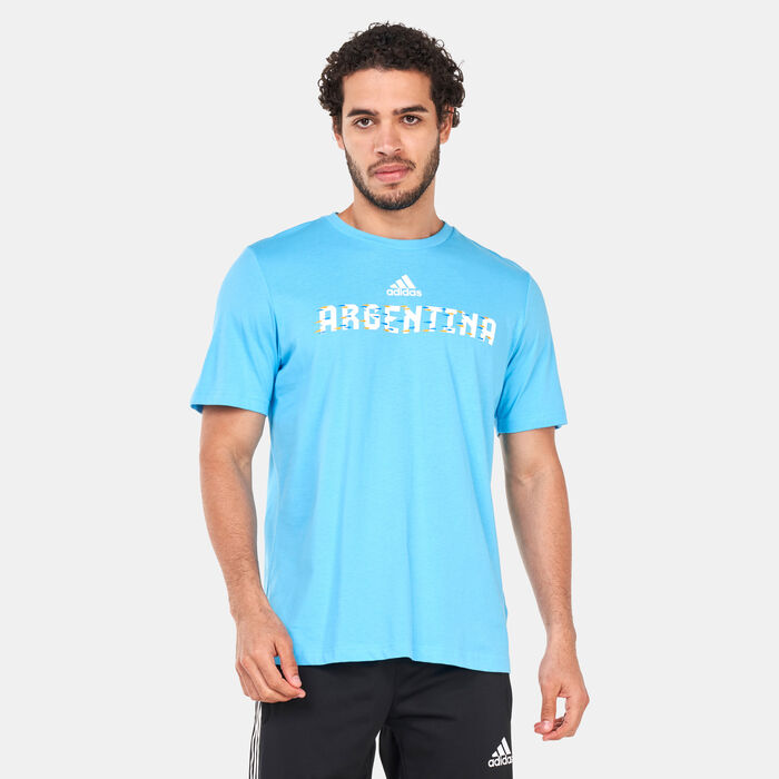 adidas Men's FIFA World Cup Argentina 2022™ T-Shirt Blue adidas Men's FIFA World Cup Argentina 2022™ T-Shirt Blue image number 0