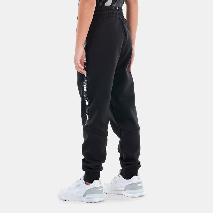 PUMA Kids' Essentials+ Camo Tape Sweatpants Black PUMA Kids' Essentials+ Camo Tape Sweatpants Black image number 1