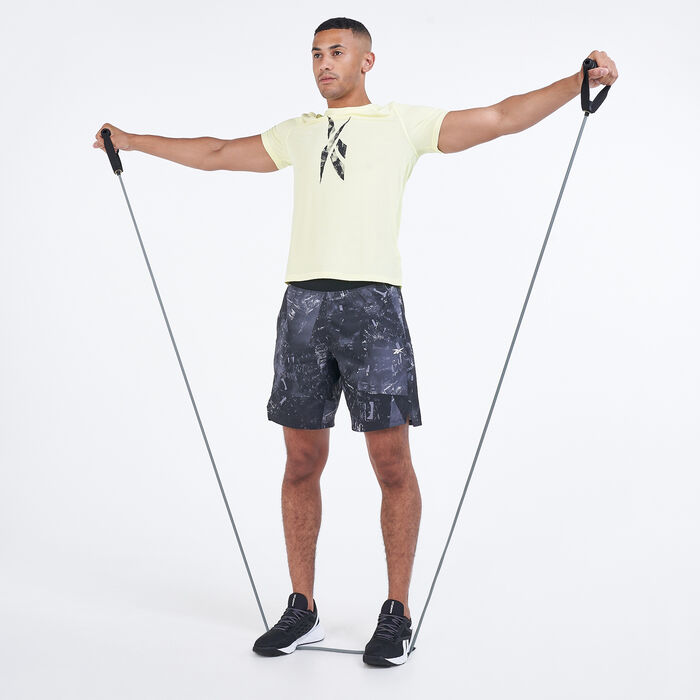 Reebok Men's Epic Lightweight Shorts Black Reebok Men's Epic Lightweight Shorts Black image number 2