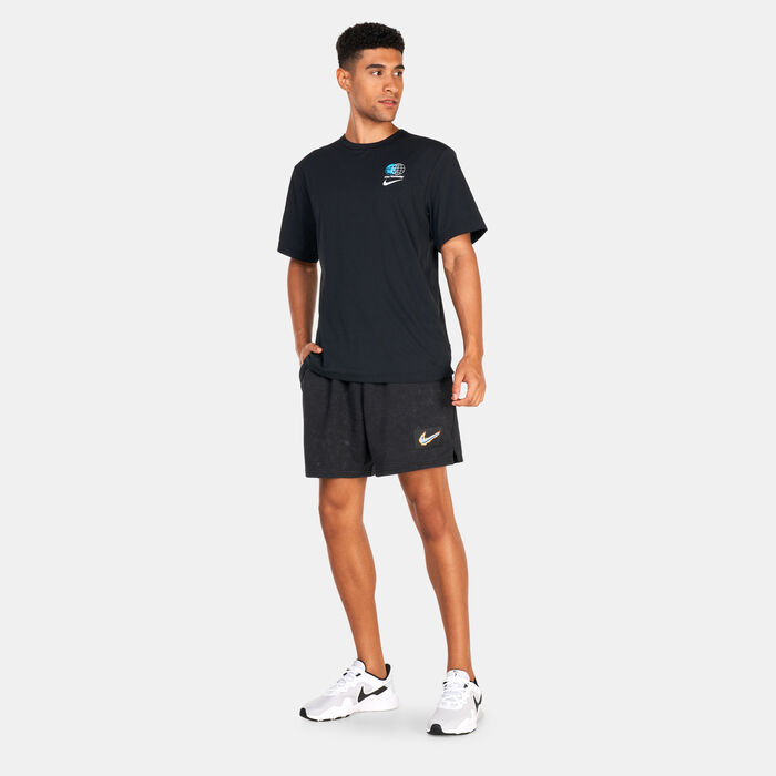 Nike Men's Dri-FIT UV Hyverse T-Shirt Black Nike Men's Dri-FIT UV Hyverse T-Shirt Black image number 2