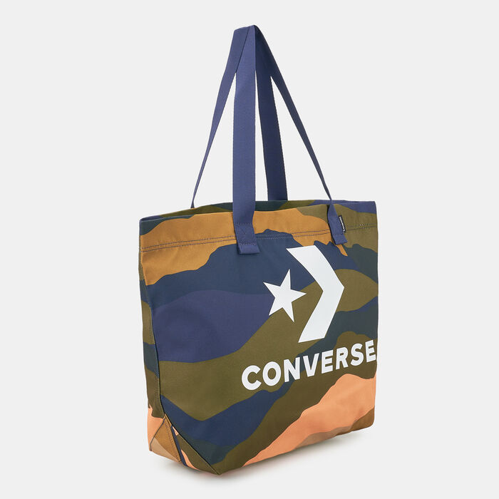 Converse Winterized Graphic Tote Bag Brown Converse Winterized Graphic Tote Bag Brown image number 2
