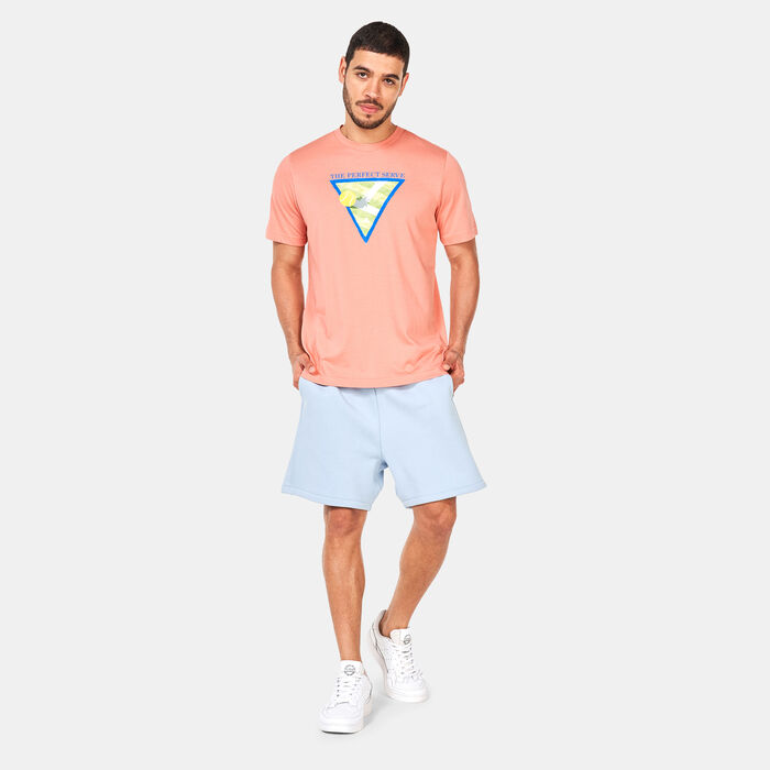 adidas Men's AEROREADY Tennis Graphic T-Shirt Orange adidas Men's AEROREADY Tennis Graphic T-Shirt Orange image number 2