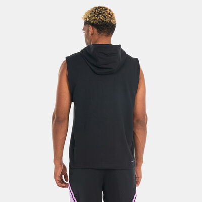 Jordan Men's Dri-FIT Sport Fleece Sleeveless Hoodie Black