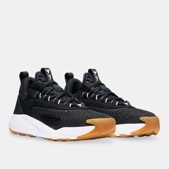 Under Armour Men's Project Rock 7 Training Shoes Black Under Armour Men's Project Rock 7 Training Shoes Black image number 1