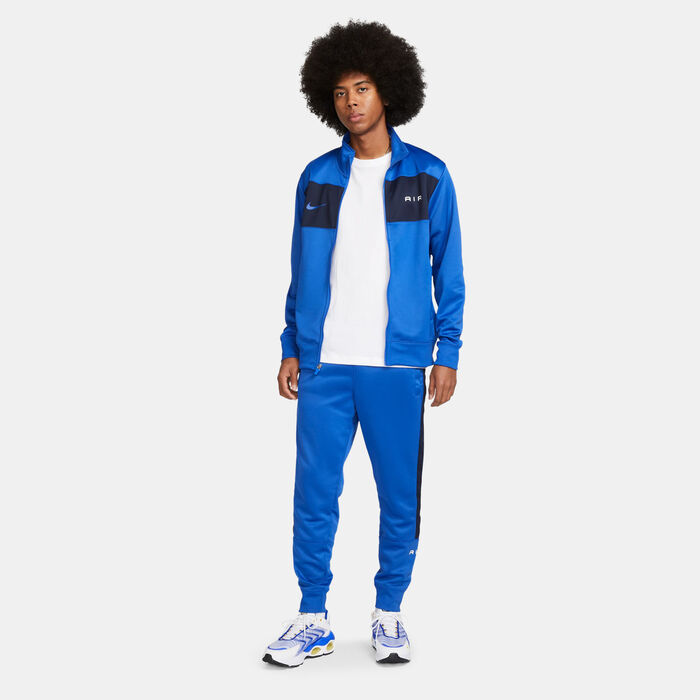 Nike Men's Sportswear Air Track Jacket Blue Nike Men's Sportswear Air Track Jacket Blue image number 2