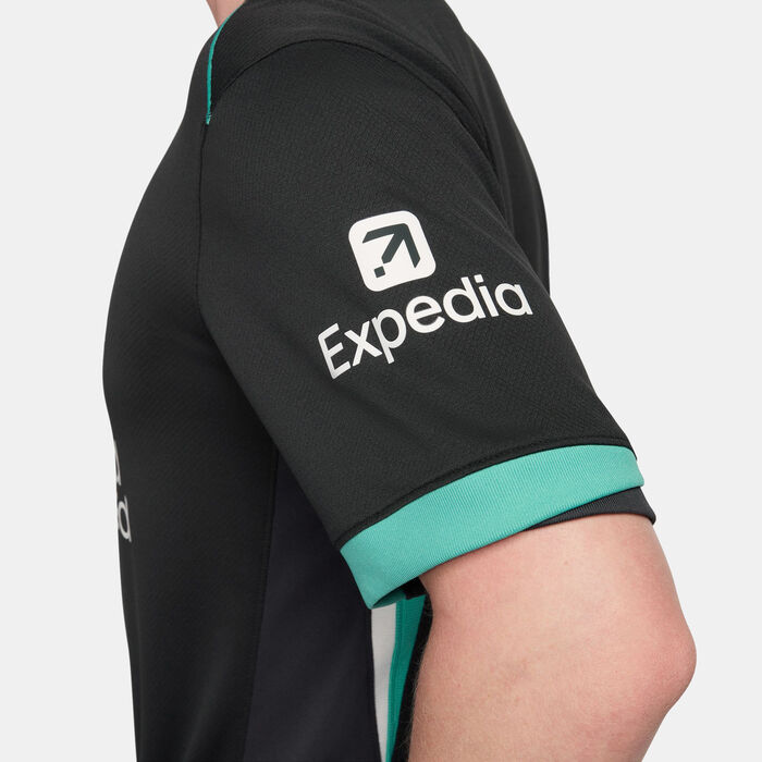 Nike Men's Liverpool 24/25 Away Replica Football Jersey Black image number 4