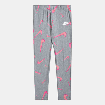 Nike Kids' Sportswear Favorites All Over Leggings (Older Kids) Grey Nike Kids' Sportswear Favorites All Over Leggings (Older Kids) Grey