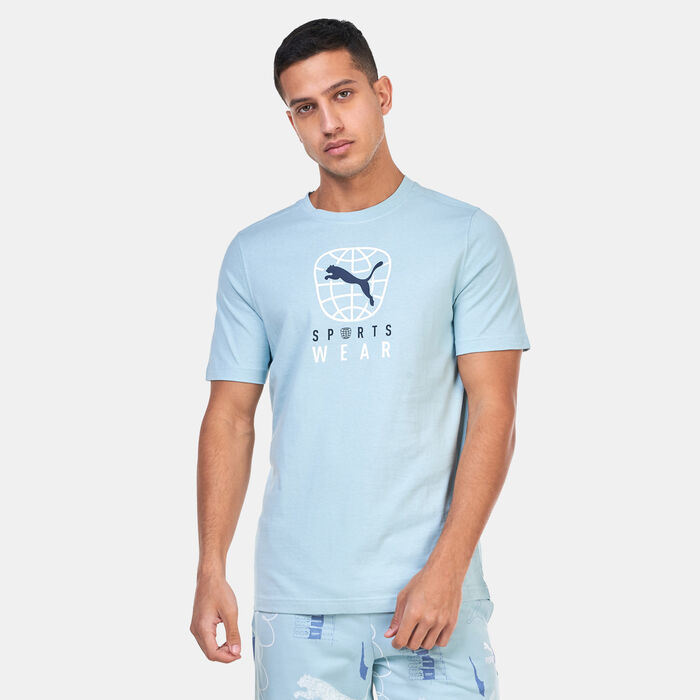 PUMA Men's Better Sportswear T-Shirt Blue PUMA Men's Better Sportswear T-Shirt Blue image number 0