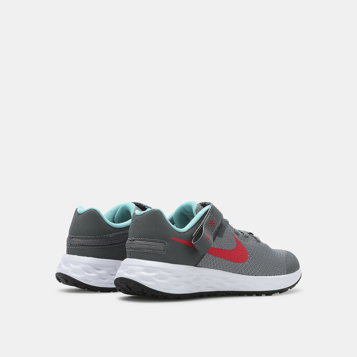 Nike Kids' Revolution 6 FlyEase Shoe Grey Nike Kids' Revolution 6 FlyEase Shoe Grey image number 2