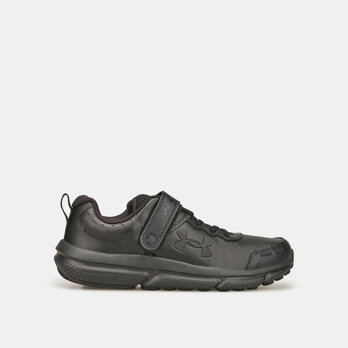 Under Armour Kids' UA Assert 10 AC Uniform Synthetic Running Shoe (Younder Kids) Black Under Armour Kids' UA Assert 10 AC Uniform Synthetic Running Shoe (Younder Kids) Black image number 0