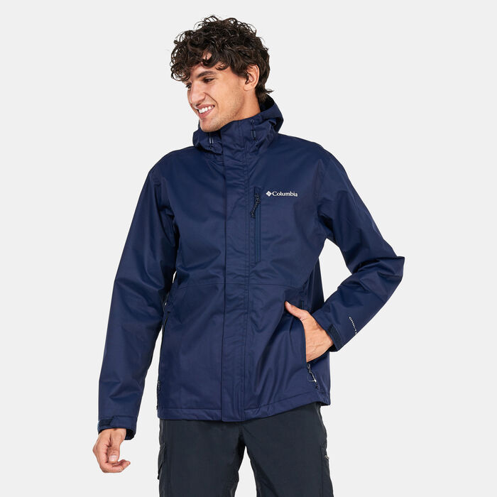 Columbia Men's Hikebound™ Rain Jacket Blue Columbia Men's Hikebound™ Rain Jacket Blue image number 0