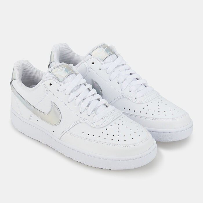 Nike Women's Court Vision Low Shoe White Nike Women's Court Vision Low Shoe White image number 1