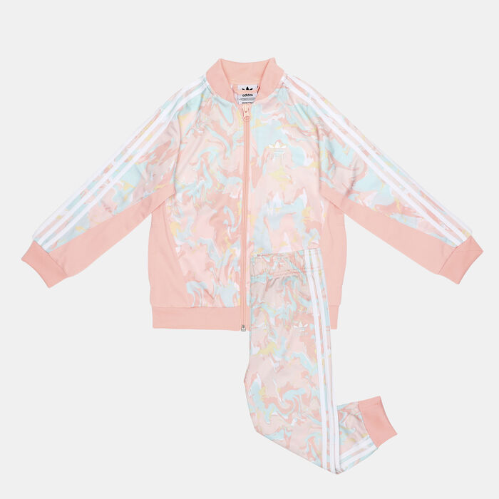 adidas Originals Kids' Marble All Over Print Set Multi adidas Originals Kids' Marble All Over Print Set Multi image number 0