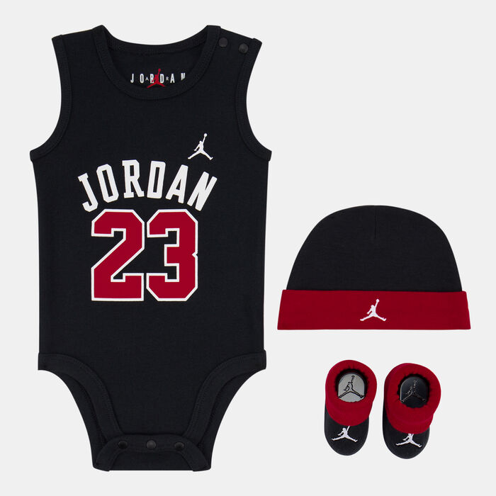 Jordan Kids' Jumpman 23 Set (Baby and Toddler) Black Jordan Kids' Jumpman 23 Set (Baby and Toddler) Black image number 0