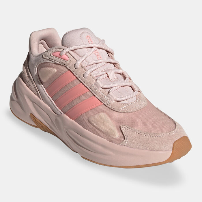 adidas Women's Ozelle Cloudfoam Lifestyle Running Shoe Pink adidas Women's Ozelle Cloudfoam Lifestyle Running Shoe Pink image number 1