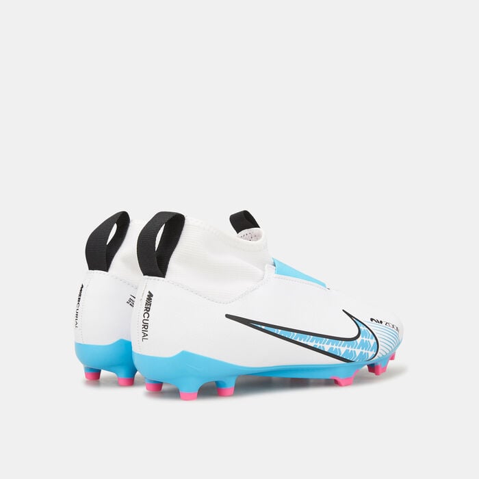 Nike Kids' Mercurial Superfly 9 Academy Multi-Ground Football Shoes White Nike Kids' Mercurial Superfly 9 Academy Multi-Ground Football Shoes White image number 2
