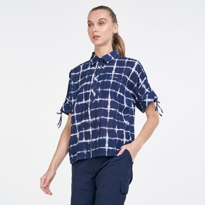 Columbia Women's Camp Henry™ III Shirt Blue Columbia Women's Camp Henry™ III Shirt Blue